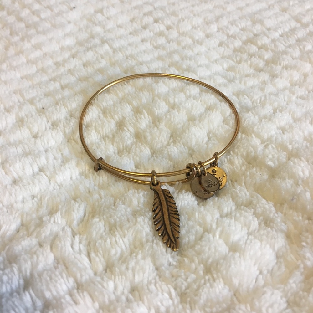 Alex and Ani Feather Bracelet